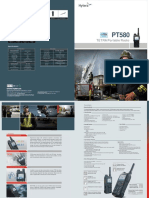 PT580 TETRA Portable Brochure