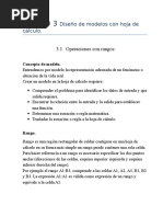 UNIDAD 3 Diseño de Modelos Con Hoja de Cálculo