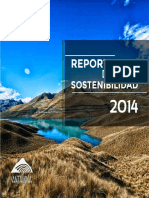 Reporte Sostenibilidad 2014 ANTAMINA