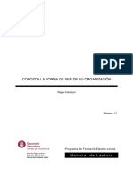 Roger Harrison - Conozca La Forma de Ser de Su Organización