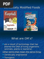 Genetically Modified Organisms