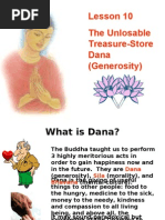 Buddhism For You-Lesson 10-Dana