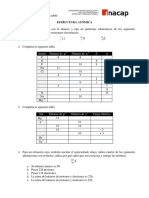 Guia1 Ejercicios Estructura Atómica PDF