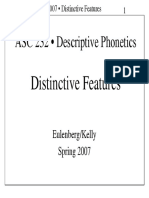 Distinctive Feature Phonestics 