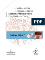 Modelo de Requisitos Mínimos para Los Programas de Autocontrol Basados en El Análisis de Riesgos y Control de Puntos Críticos