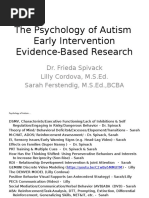 Autism Workshop Evidence Based 8-1-15