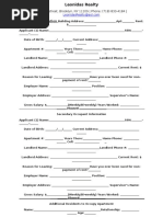 Leonidas Realty Apartment Application