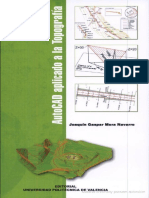 AutoCAD Aplicado A La Topografía - Joaquín Gaspar Mora Navarro (UPV) PDF