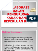 Kolaborasi Dalam Pengurusan Kanak-Kanak Berkeperluan Khas