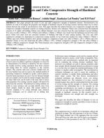 Comparison of Core and Cube Compressive Strength of Hardened Concrete 02 June