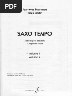 Saxo-Tempo 1, Sax