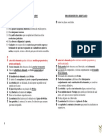 Cuadro Comparativo. Proc. Ordinario y Abreviado