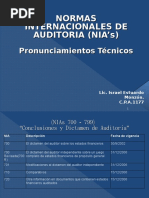 Presentaciones NIA 700 799 PDF