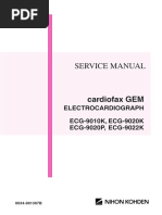 Nihon Kohden 9010K Service Manual