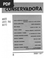 Revista Conservadora No. 8 Mar, Abr, May, 1961