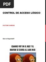 Control de Acceso Lógico