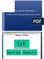 Introduction To The Australian Legal System