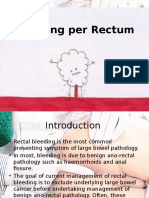 Bleeding Per Rectume