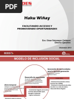 Proyecto Haku Winay FONCODES