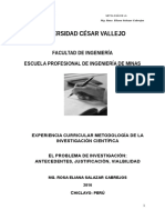 Temática 3 Problema de Investigación, Antecedentes, Justificación