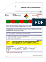 Msds - 078 Oxido de Calcio