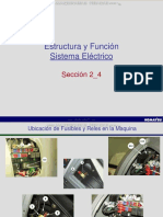 Curso Estructura Funcion Sistema Electrico Retroexcavadora wb146 5 Komatsu PDF