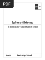 Guerras Del Peloponeso PDF