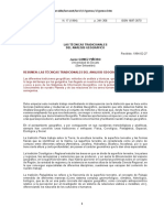 Las Técnicas Tradicionales Del Análisis Geográfico