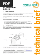 Michell Banki Turbine