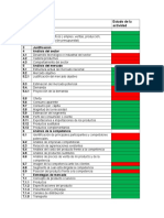 Lista de Verificacion de Actividades