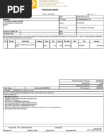 Purchase Order AORTIC25