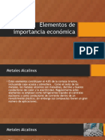 Elementos Quimicos de Importancia Económica