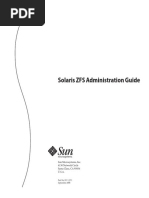 ZFS Admin Guide