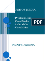 Lesson 15. Types of Media