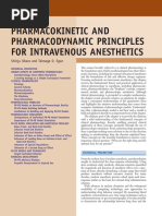 2 PK PD Principles Intravenous Anesthesia