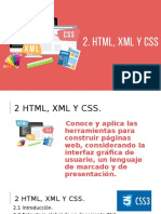 HTML, XML y CSS