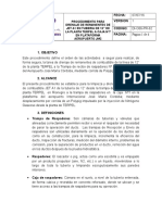 Procedimiento Corrida de Polypig en Línea de 12 TERPEL JMC