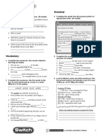 Unit 3 Test: Listening Grammar