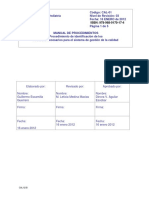 Manual de Procedimientos de Grupo Sanguineo Tubo y Gel