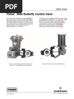 Fisher 9500 Butterfly Control Valve