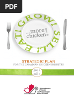 Strategic Plan: For The Canadian Chicken Industry