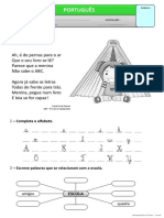 Textos - Regresso À Escola