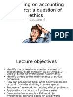 Lecture 4-Ethics in Accounting