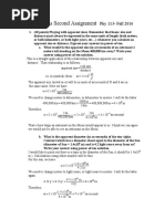 Solutions Assignment 2 f16