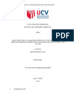 Informe Técnico Monitoreo Calidad Del Aire