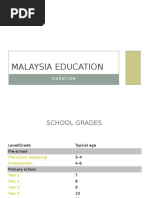 Malaysia Education