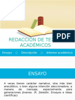 Redacción de Textos Academicos