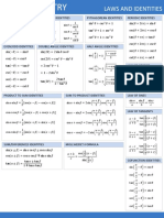 Trigonometry Laws and Identities