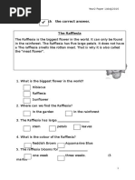 English Paper 1 Year 2