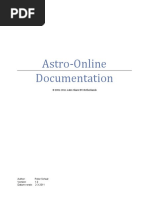 Astro Online Documentation